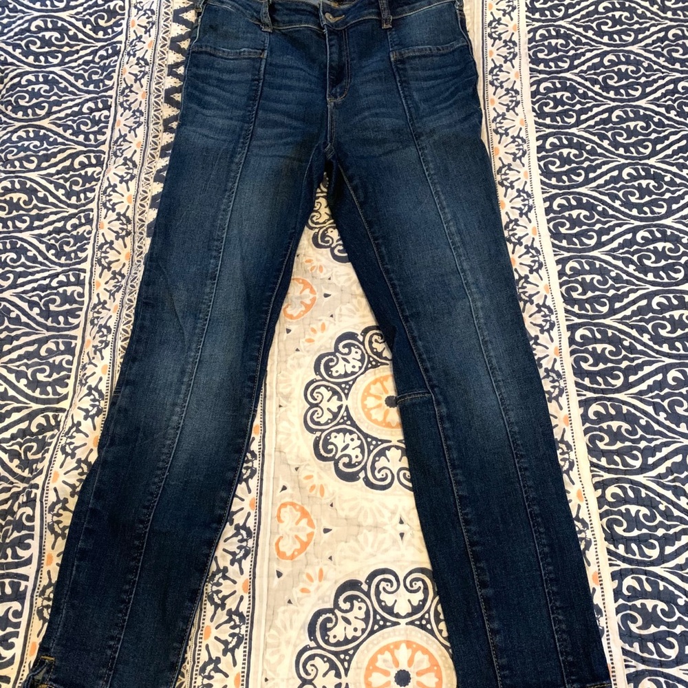 Pilcro High-Rise Denim Leggings